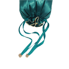 Εξατομικεύσιμη τσάντα σκόνης μεταξιού τσαντών δώρων Drawstring υφάσματος συσκευασίας επέκτασης τρίχας περουκών πολυτέλειας ομαλή μαλακή