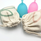 Muslin βαμβακερού υφάσματος καμβά σειράς τσαντών μικρές τσάντες δώρων Drawstring υφάσματος τσαντών Drawstring βαμβακιού συνήθειας οργανικές