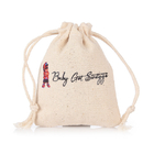 Φιλικές προς το περιβάλλον τσάντες δώρων Drawstring υφάσματος τσαντών σακουλών Drawstring μανιταριών ρυζιού καμβά
